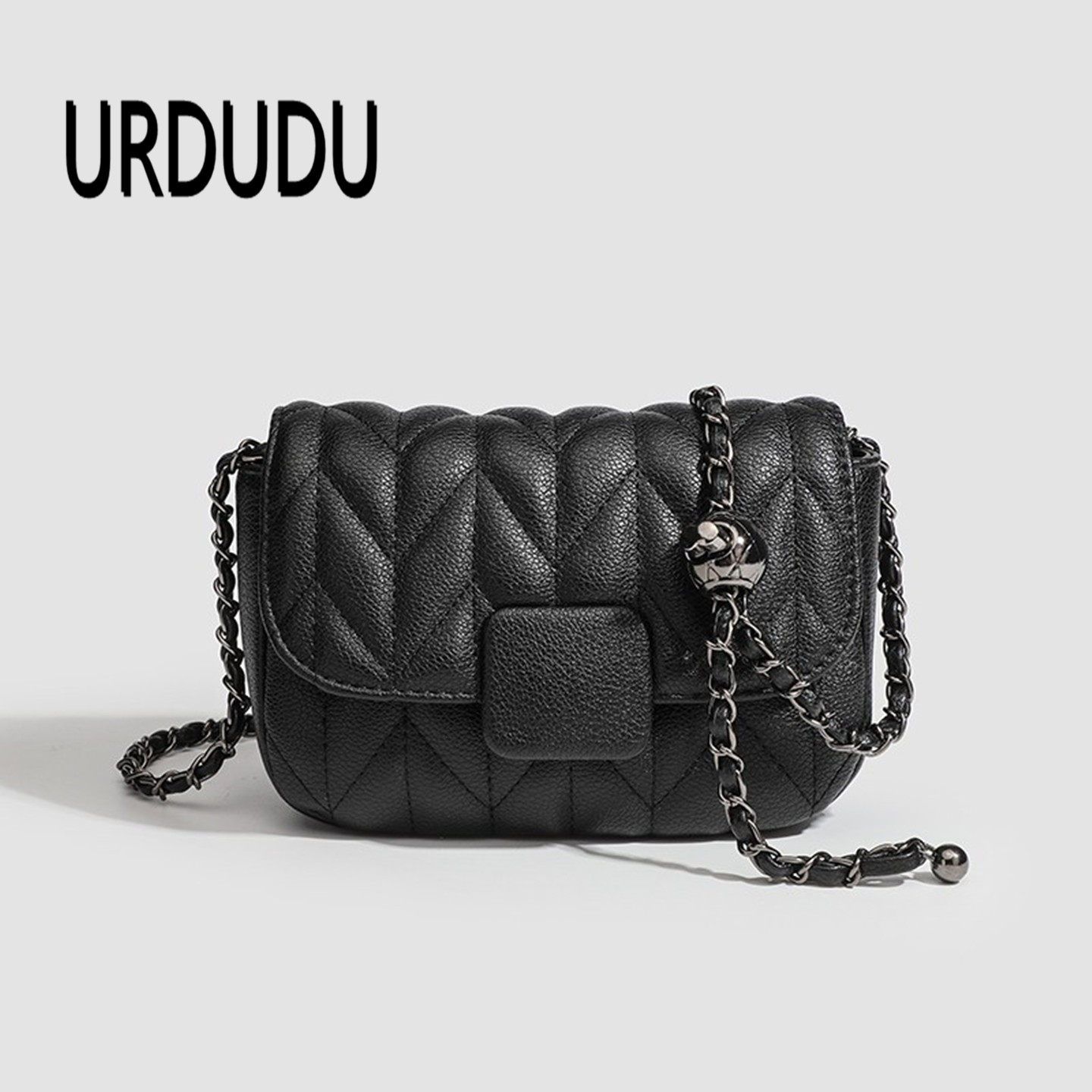 Women'S Young Bags - URDUDU Şık Zincirli Omuz Çantası, Kadın