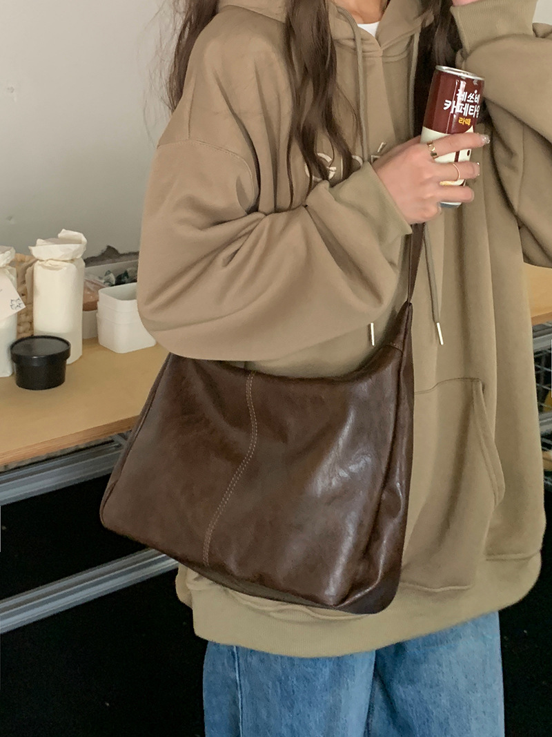 Women Bags 2026 Trends - 2026 Sonbahar Maillard Vintage Tote Çanta