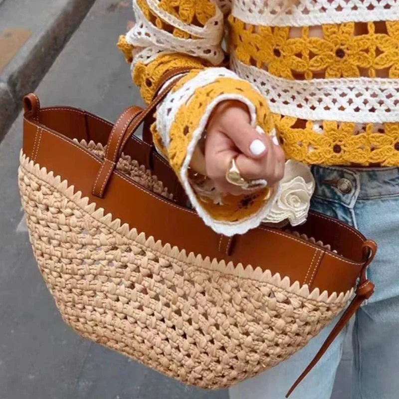 Marka Hollow Dokuma Plaj Çanta - Women Bags On Sale incelemesi ve fiyatı