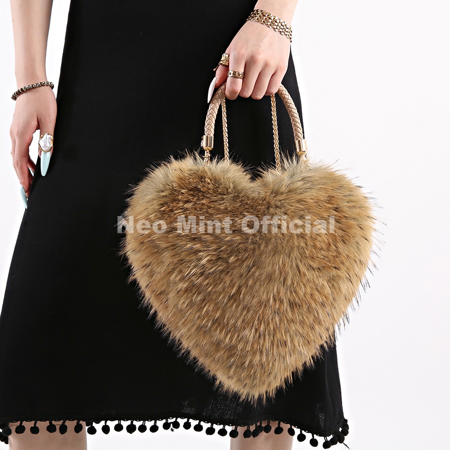 Neo Mint Lüks Suni Rakun Kürk  - Women Bags Ru incelemesi ve fiyatı