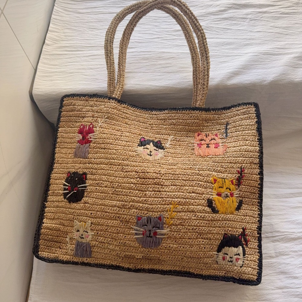 2026 Yeni Rafya Dokuma Omuz Ça - Women'S Raffia Bags incelemesi ve fiyatı