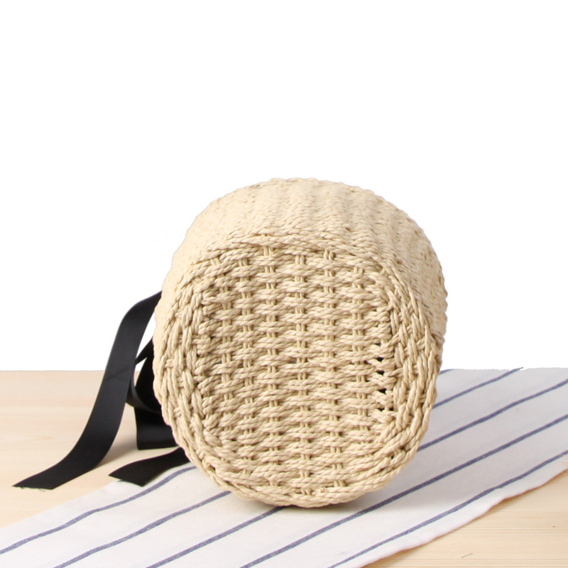 El yapımı kova hasır çanta üst - Women'S Raffia Bags incelemesi ve fiyatı