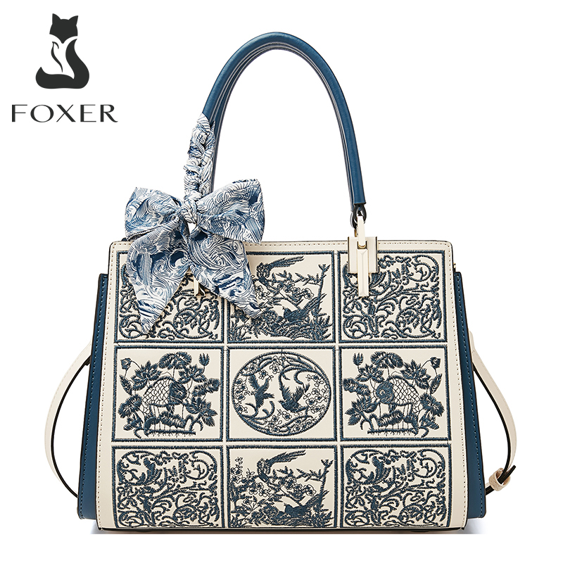 FOXER Bölünmüş Deri 2026 Yeni  - Women Bags 2026 Trends incelemesi ve fiyatı