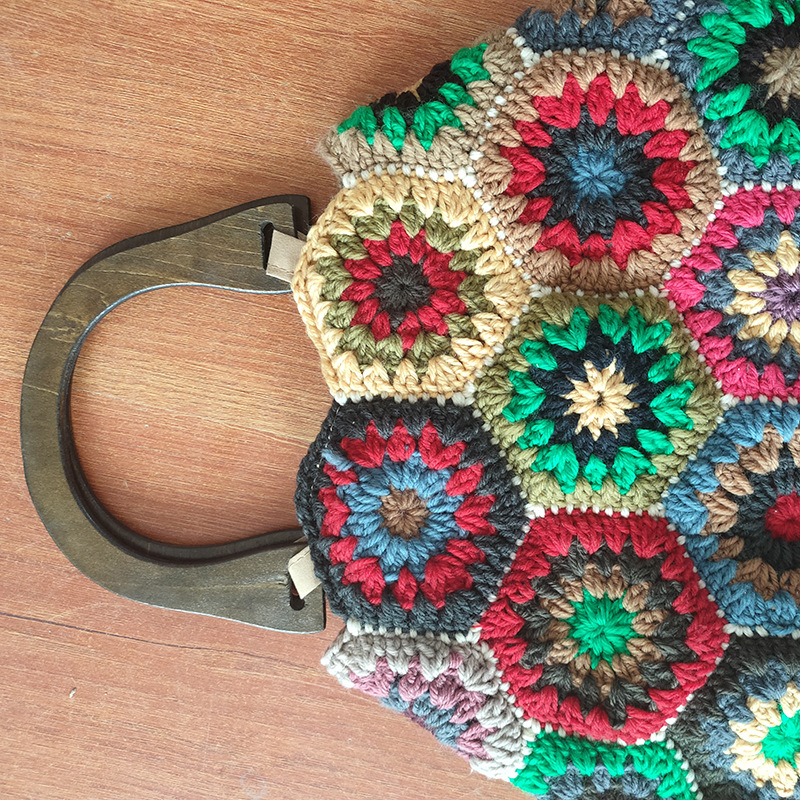 Bohemian Granny SquareCrochet  - Women Bags 2026 Trends incelemesi ve fiyatı